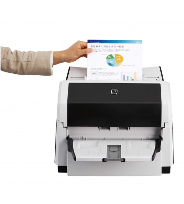 fi-6670 foto frontal com as bandejas abertas