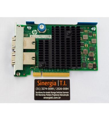 700697-001 HP Adaptador Ethernet 10Gb 2 portas 561FLR-T para Servidores Gen9 spares preço