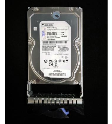 00AR321 HDD IBM 3TB SAS 7.2K LFF 3.5" NL para Storage V7000 G2 pronta entrega