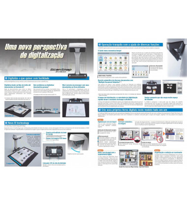 SV600 Scanner Fujitsu A3 planetário especificações mais completas