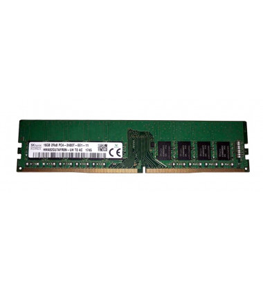 HMA82GU7AFR8N-UH Memória RAM Hynix 16GB DDR4 2Rx8 PC4-19200T-E 1.2V 2400MHz ECC UDIMM Pronta entrega
