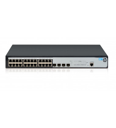 JG924A Switch HPE OfficeConnect 1920 com 24 10/100/1000 4-SFP L3 Gerenciável pronta entrega