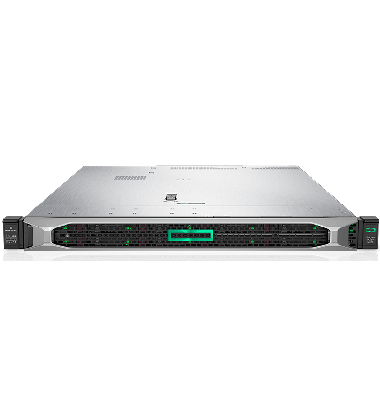 875842-S05 Servidor HPE ProLiant DL360 Gen10 2P 4116 Silver 64GB RAM 8SFF 2x500W PS em estoque