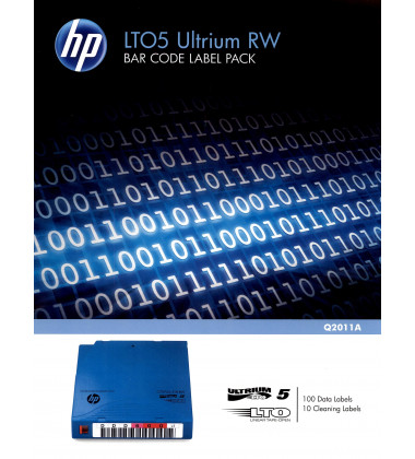 Q2011A Kit de Etiquetas de Código de Barras HP para Fitas LTO-5 Ultrium pronta entrega