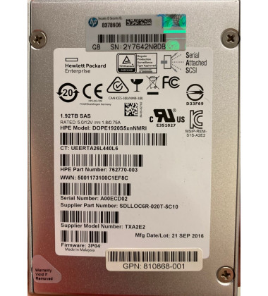 https://www.sinergiati.com.br/catalogsearch/result/?q=DOPE1920S5xnNMRI | SSD HPE 1.92TB SAS Enterprise 12Gbps Solid State Drive  2.5" Model: pronta entrega