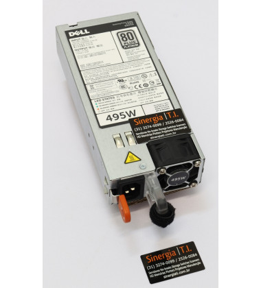 0N24MJ Fonte redundante 495W Dell para Servidor PowerEdge R620 R720 R720xd R820 T320 T420 T620 envio imediato