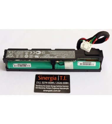 727260-002 Bateria de armazenamento inteligente HPE 96W 145mm Gen9 e Gen10 peça do fabricante