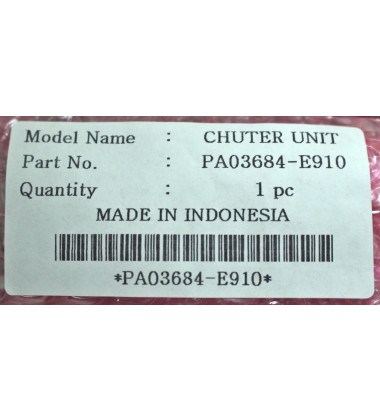 PA03684-E910 Chuter Unit Bandeja de Entrada de papel para Scanners Fujitsu fi-6130 fi-6230 fi-6140 fi-6240 fi-6140Z SP25 SP30 envio imediato