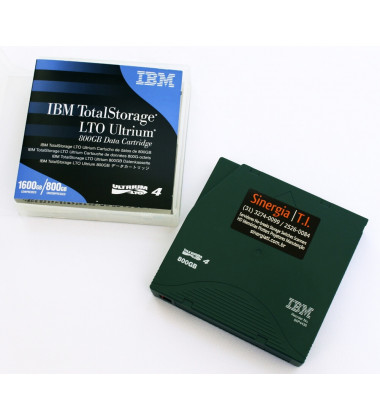 95P4436 Fita de dados IBM Ultrium LTO-4 800GB/1.6TB pronta entrega