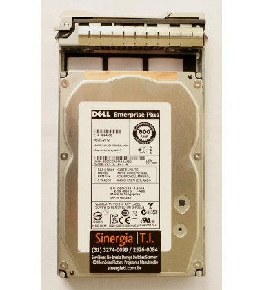 P/N: 0B24550 HD Dell 600GB SAS 6 Gbps 15K RPM LFF para Storage EqualLogic PS4100 PS4110 PS6100  PS6110 PS4100XV PS4110XV PS6010 PS6010XV PS6110XV pronta entrega