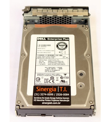 06DG83 HD Dell 600GB SAS 6 Gbps 15K RPM LFF para Storage EqualLogic PS4100 PS4110 PS6100 PS6110 PS4100XV PS4110XV PS6010 PS6010XV PS6110XV em estoque