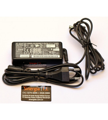 Fonte Original AC Adapter para Scanner Fujitsu Ricoh modelo iX500 SV600 iX1400 iX1500 iX1600 S500 S510 - PN: PA03010-6461 PA03010-6683 em estoque