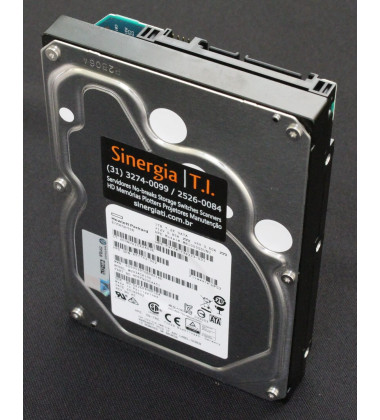 HDD (disco rígido) para Servidor da marca HP Enterprise PN: 801822-B21 659569-001 739333-001 Model Number MB1000GDUNU foto perfil superior direito