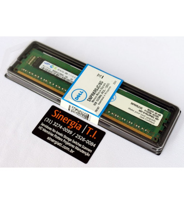 Memória RAM Dell 8GB para Servidor T410 DDR3 1600 MHz PC3L-12800R RDIMM ECC Registrada envio imediato
