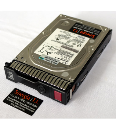 698695-002 HD HPE 3TB SAS 6 Gbps 7.2K RPM LFF 3.5" pronta entrega