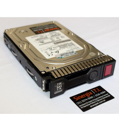 698695-002 HD HPE 3TB SAS 6 Gbps 7.2K RPM LFF 3.5