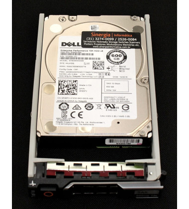 400-AJPP HD Dell 600GB SAS 12 Gbps 10K RPM SFF 2.5