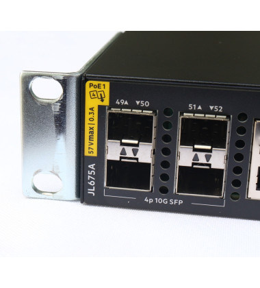 JL675A Switch Aruba Networking CX 6100 48 Portas 4SFP+ Class4 370W Rack Em Estoque