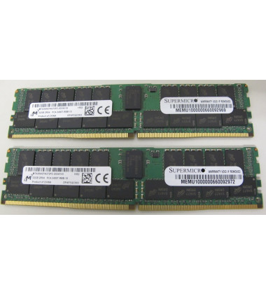 Memória RAM Supermicro 32GB para Servidores DDR4 PC4-2400T-RBB-10 pronta entrega