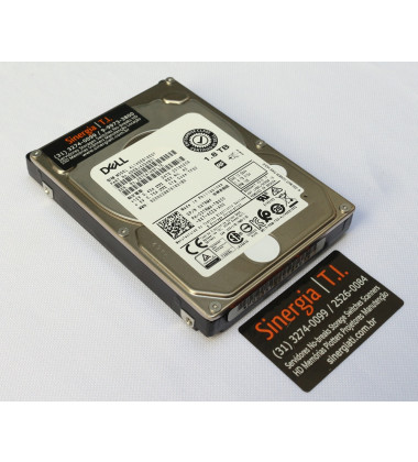 HD Dell 1.8TB SAS 12 Gbps 10K RPM SFF 2,5" 512e para Servidor PowerEdge T410 Pronta Entrega