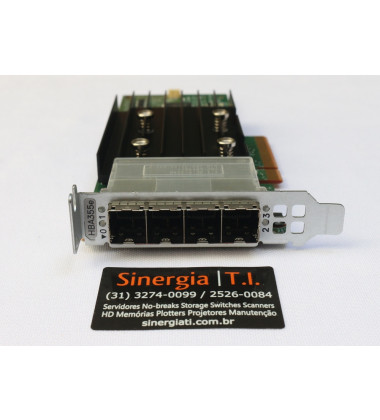 01KH9T Controladora Dell HBA355e 12Gbps SAS/SATA 4-Port para Servidor PowerEdge DP/N Envio Imediato