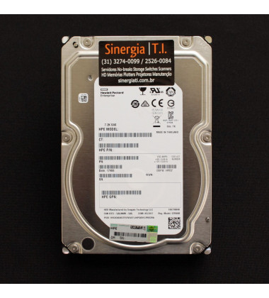 801884-B21 HPE 2TB SATA 6G Entry 7.2K LFF (3.5in) RW 1yr Wty HDD