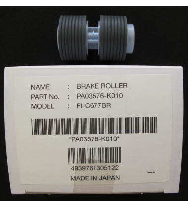 Brake Roller Scanners Fujitsu fi-6670, fi-6770, fi-6750S, fi-5650C e fi-5750C PN: PA03576-K010 FI-C677BR preço