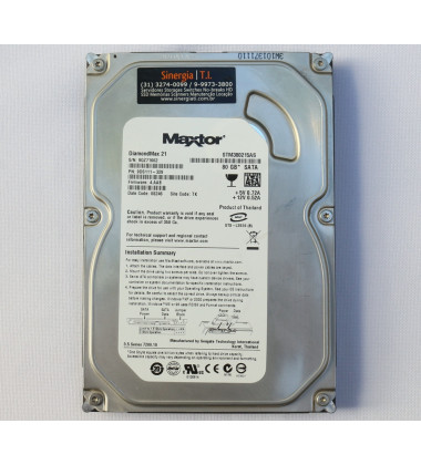 STM380215AS HD Seagate Maxtor DiamondMax 21 80GB SATA 3Gbps 7200RPM 3.5