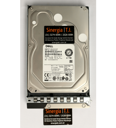 HDEPR83DAB51 HD Dell 2TB SATA 6 Gbps 7.2K RPM LFF 3,5" hot-swap para Servidor Dell PowerEdge R340 R440 R540 R640 R740 T440 T540 R450 R550 R650 R750 R650xs R6515 R6525 R7415 R7425 R750xs R7515 R7525 pronta entrega