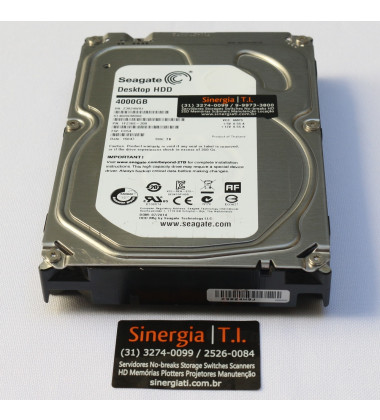 ST4000DM000 HD Seagate 4TB SATA 6Gbps 5900RPM 64MB 3.5