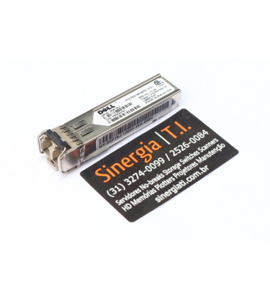 0GF76J Transceptor 1000Base-SX Fibra Multimodo Duplex LC SFP para Switch Dell PowerSwitch Pronta Entrega