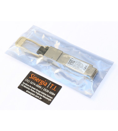 407-BBWV Transceptor 100GbE QSFP28 SR4 MPO MMF No FEC para Switches Dell PowerSwitch Envio Imediato