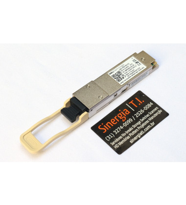 407-BBWV Transceptor 100GbE QSFP28 SR4 MPO MMF No FEC para Switches Dell PowerSwitch Pronta Entrega