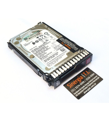 872736 HD 600GB 10K RPM SAS 12Gbps 2.5" SFF SC para Servidor HPE ProLiant Pronta Entrega