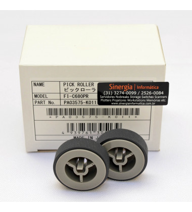 Pick Roller Fujitsu Original PA03575-K011 para Scanners fi-6800 e fi-7900 em estoque