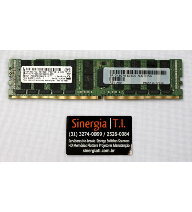 0K3G70 Memória RAM Smart 64GB DDR4 2666MHz 4Rx4 LRDIMM 288 Pinos envio imediato