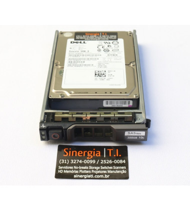 ST9300603SS HD Dell Savvio 10K.3 300GB SAS 6Gbps 10K RPM para Servidor Dell PowerEdge Envio Imediato