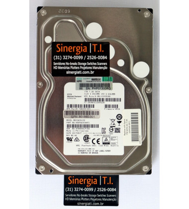 MG03ACA100 HD HPE 1TB SATA 6 Gbps 7.2K RPM LFF 3,5