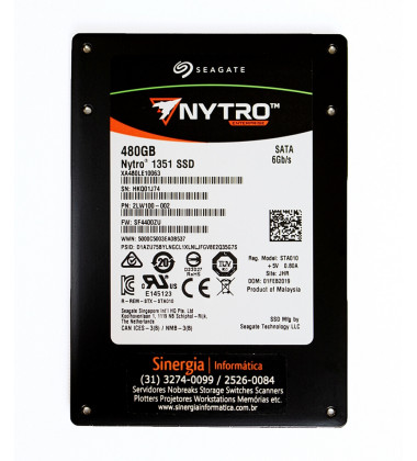 2LW100-002 SSD Seagate 480GB SATA 6 Gbps SFF 2,5