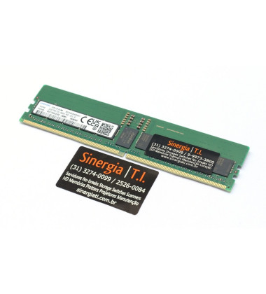 AC830717 Memória 32GB Dual Rank x8 DDR5 RDIMM 5600MTs 1.1V Registrada para Servidor Dell PowerEdge Price