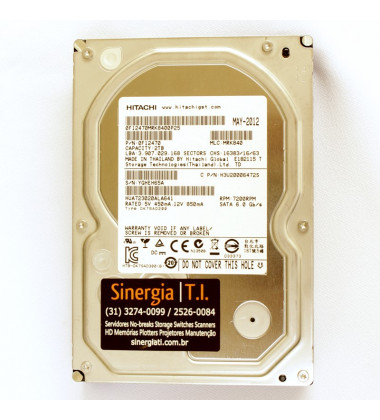 0F12470 | HD Hitachi 2TB 6G Enterprise 7.2K LFF (3.5in) SATA LABEL