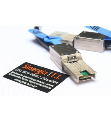 0W508F Cabo de Dados Externo SAS Dell SFF-8088 Envio Imediato