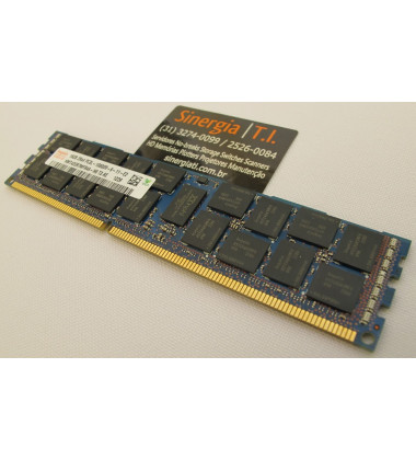 500666-B21 Memória RAM Hynix 16GB DDR3 1333MHz ECC Registrada 1,35V Para Servidor envio imediato