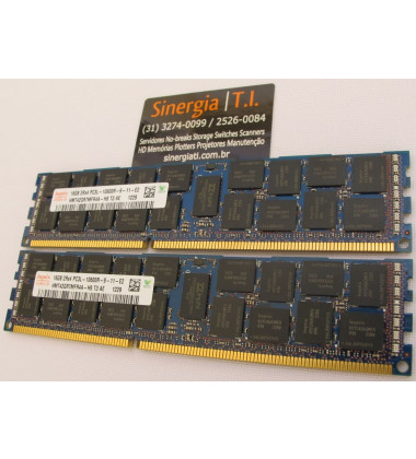 500666-B21 Memória RAM Hynix 16GB DDR3 1333MHz ECC Registrada 1,35V Para Servidor peça do fabricante