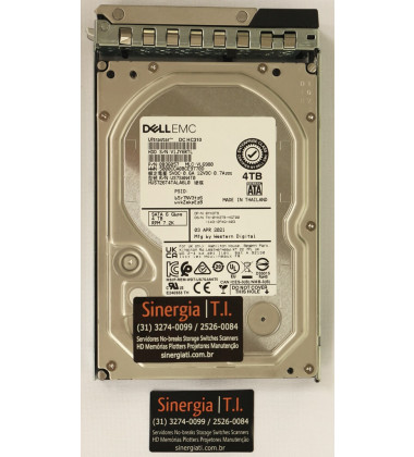 400-ATKN HD Dell 4TB SATA 6 Gbps 7.2K RPM LFF 3,5" para Servidor preço