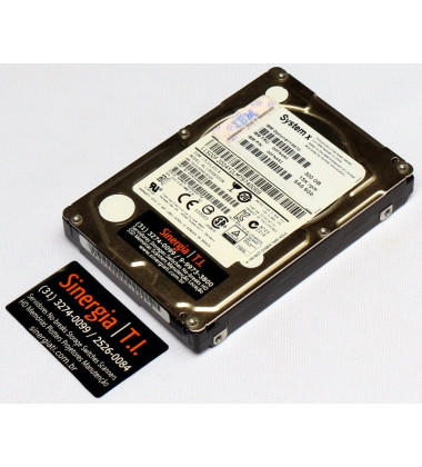 00FN460 HD IBM 300GB SAS 6 Gbps 15K RPM para Servidores System x3500 FRU envio imediato
