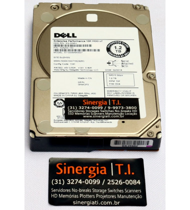 1DA200-150 HD Dell 1.2TB SAS 6 Gbps 10K RPM SFF 2,5