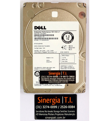 1DA200-150 HD Dell 1.2TB SAS 6 Gbps 10K RPM SFF 2,5