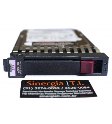 EH000600JWHPN HD HPE 600GB SAS 12 Gbps 15K RPM SFF 2,5