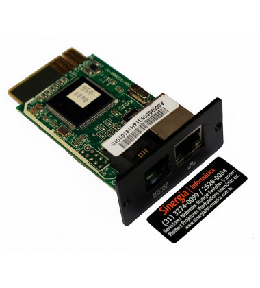 SNMP BOARD GXT MT+ Placa de gerenciamento de redes para no-breaks Vertiv Emerson esquerdo